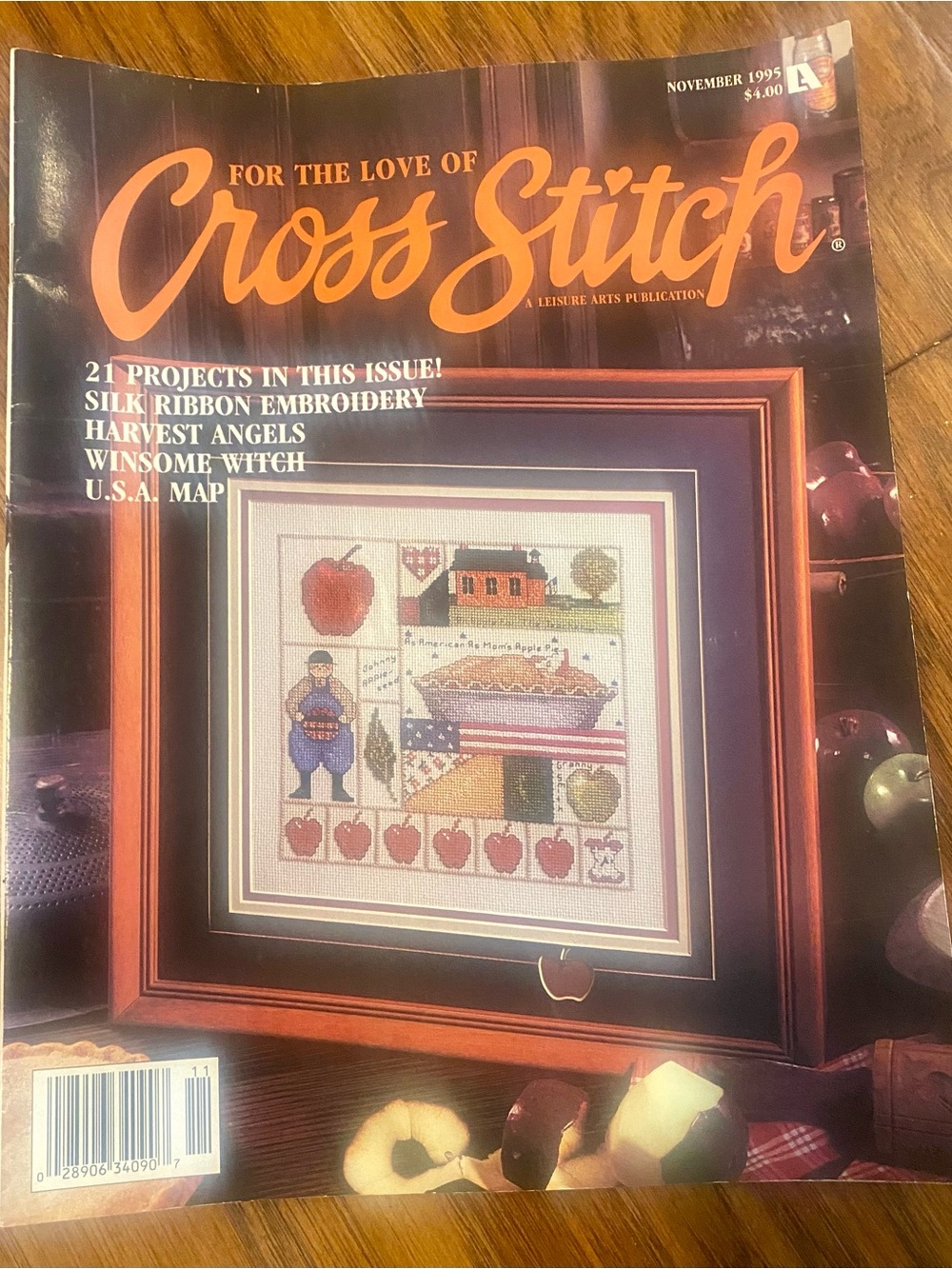 Vintage For The Love Of Cross‎ Stitch Magazine 1995